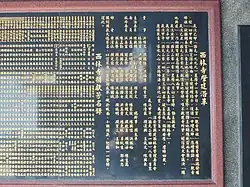 Inscription Commemorating the Completion of the Silin Temple (Erected in 2014)