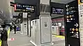Platform for Midōsuji Line, March 2025