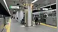 Chūō Line platform 1 and 2 in 2025