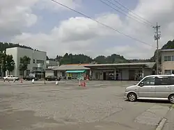Ushitsu Station building, 2007