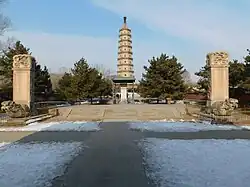 Yongyou Temple and its pagoda