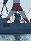 The Poseidon Triton-G radar on the Cheng-de frigate (承德,PFG-1208) has been removed and is being prepared to be replaced with the Type 997 Artisan radar coordinate search radar in January 2025.