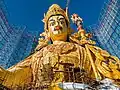 The world’s largest Padmasambhava statue under construction