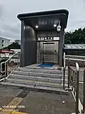Entrance C (elevator entrance)