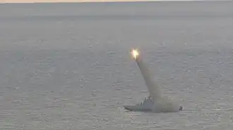 Tuo Chiang firing a HF-3