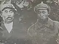 Hong Beom-do in 1920s.(Left)