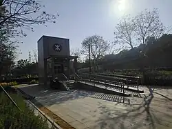 Entrance C (elevator entrance)