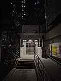 Entrance A (elevator entrance)