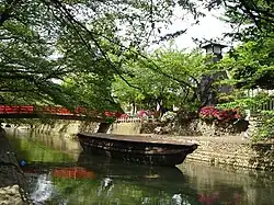 Funamachi Port on the Suimon River