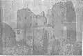 Ruins after burning of the city