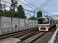 Takisaka Elementary School mural and Keio Line（202509）