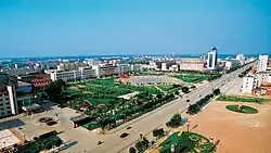 Qihe skyline