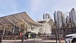 Near the city airport terminal on the side of Exit 4 of Gwangmyeong Station, 2024