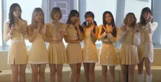 Nature in 2020. From left to right: Uchae, Lu, Sunshine, Saebom, Sohee, Chaebin, Haru, Loha