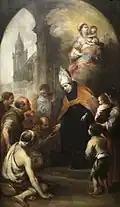 Bartolomé Esteban Murillo St. Thomas Giving Alms, 1665-1670