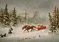 The Blizzard, oil on canvas, 1857, National Gallery