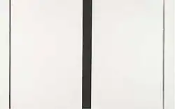 Image 31Barnett Newman, Untitled Etching 1 (First Version), 1968, Minimalism (from History of painting)
