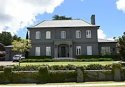 House in Cheltenham. Contemporary classical revival house with strong Regency influences.