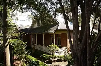 Gilligaloola, family home of Norman Selfe, after which the suburb was named.