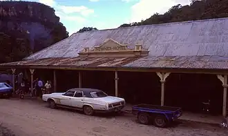 Newnes Hotel in the 1980s
