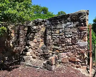 Remains of Pilgrim Inn, c. 1825