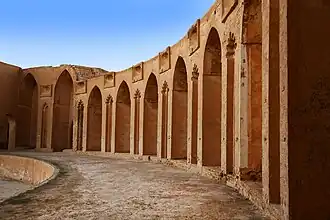 Vaulted arcades of the Large Serdab