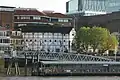 The pier and Shakespeare's Globe