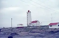 Pointe-des-Monts hamlet lightouse,[1] a National historic site of Canada