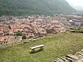 View of the town from Château de Foix