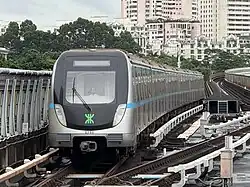 CSR Nanjing Puzhen train
