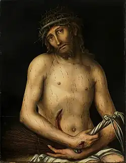 Lucas Cranach the Elder, Christ as the Man of Sorrows