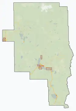 Wabasca is located in M.D. of Opportunity