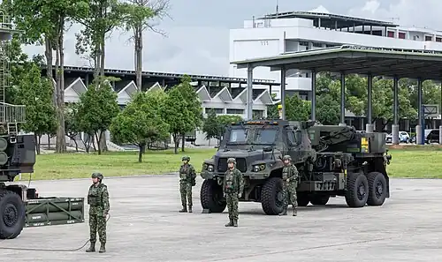 Republic of China (Taiwan) army FMTV M1089A2 Recovery Vehicle.