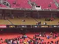 Empty seats at Arrowhead Stadium