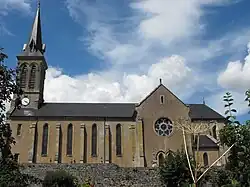 The church in Liernais