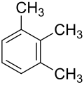 1,2,3-Trimethylbenzene or Hemellitene
