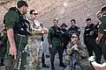 Asayish training with U.S. soldiers in 2024.