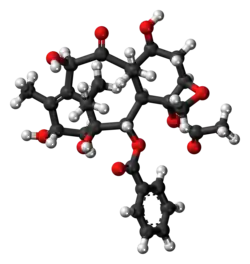10-Deacetylbaccatin III molecule