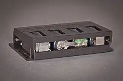 HP 82120A battery pack for the HP-41CX with damaged NiCd cells (original)