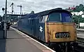 Western Lancer in rail blue livery