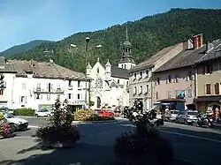 The centre of Thônes