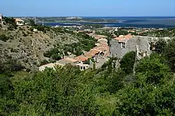 A general view of Fitou