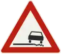 1.21a – Bumpy or low verges (formerly used )