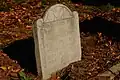 Gravestone of Margrett Leavitt, died June 13, 1739