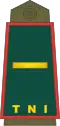 Letnan dua (Indonesian Army)[30]