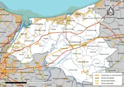 Map of Normandie-Cabourg-Pays d'Auge