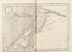 A detailed map of Palestine from the century