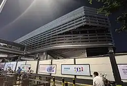 Line 16 construction site