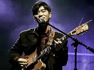 Main vocalist Lim Heon-il in 2018