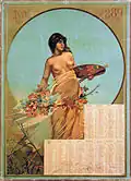 An early sexualized calendar